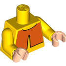 LEGO Yellow Aang Torso (973 / 76382)