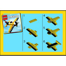 LEGO Yellow Airplane 7808 Instructies