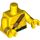 LEGO Żółty Arabian Rycerz Minifigurka Tułów (973 / 88585)