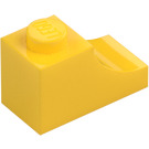 LEGO Giallo Arco 1 x 2 Invertito (78666)