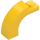 LEGO Giallo Arco 1 x 3 x 2 con Parte superiore curva (6005 / 92903)