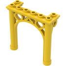 LEGO Yellow Arch 2 x 6 x 5 Ornamented (2145)