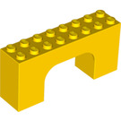 LEGO Żółty Łuk 2 x 8 x 3 (4743)