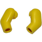 LEGO Yellow Arms Matching Pair (Left and Right)