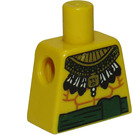 LEGO Yellow Aztec Warrior Torso without Arms (973)