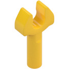 LEGO Giallo Barra 1 con Clip (senza spazio nella clip) (3484 / 48729)