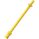 LEGO Yellow Bar 7.6 with Stop with Rounded End (2714)