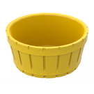 LEGO Yellow Barrel 4.5 x 4.5 without Axle Hole (4424)