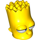 LEGO Żółty Bart Simpson Głowa z Oczy Looking Lewy (16369)