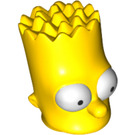 LEGO Yellow Bart Simpson Head with Wide Eyes (16809)