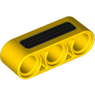 LEGO Yellow Beam 3 with Black Vent (32523 / 76933)