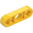 LEGO Yellow Beam 3 x 0.5 Thin with Axle Holes (6632 / 65123)