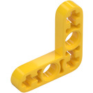 LEGO Żółty Belka 3 x 3 x 0.5 Zgięty 90 stopni L Shape (32056 / 59605)