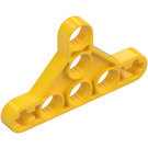 LEGO Giallo Trave 3 x 5 x 0.5 Triangolo Sottile Tipo 2 (65193 / 99773)