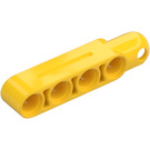 LEGO Yellow Beam 4 with Ball Joint Socket (15459 / 31794)