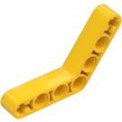 LEGO Geel Balk Krom 53 graden, 4 en 4 Gaten (32348 / 42165)