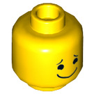 LEGO Yellow Benny Minifigure Head (Recessed Solid Stud) (3626 / 20721)