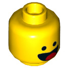 LEGO Gelb Benny Minifigure Kopf (Einbau-Vollbolzen) (3626 / 44183)