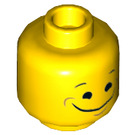 LEGO Gelb Benny Minifigure Kopf (Einbau-Vollbolzen) (3626 / 57498)
