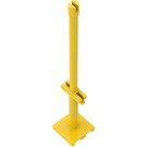 LEGO Amarillo Barco Mast Hinged con 2 Puntas en Both Lados (4318)