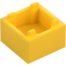 LEGO Giallo Scatola 2 x 2 (2821 / 59121)