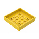 LEGO Gelb Box 6 x 6 Unterseite