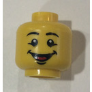 LEGO Yellow BR Toystores 50th Anniversary Mascot Head (Safety Stud) (3626)