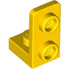 LEGO Geel Beugel 1 x 1 met 1 x 2 Plaat Omhoog (73825)