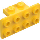 LEGO Żółty Nawias 1 x 2 - 2 x 4 (21731 / 93274)