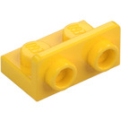 LEGO Żółty Nawias 1 x 2 z 1 x 2 W górę (99780)