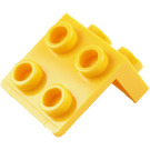 LEGO Gelb Halterung 1 x 2 mit 2 x 2 (21712 / 44728)