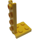 LEGO Giallo Staffa 2 x 2 - 1 x 4 (2422)