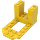 LEGO Gelb Halterung 4 x 7 x 3 (30250)