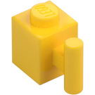 LEGO Geel Steen 1 x 1 met Handvat (2921 / 28917)