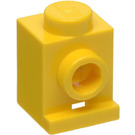 LEGO Gelb Stein 1 x 1 mit Scheinwerfer (4070 / 30069)