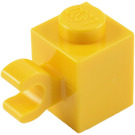 LEGO Yellow Brick 1 x 1 with Horizontal Clip (60476 / 65459)