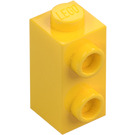 LEGO Žlutá Kostka 1 x 1 x 1.6 s Dva Boční cvočky (32952)