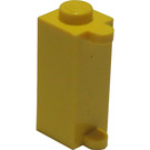 LEGO Gul Klods 1 x 1 x 2 med Shutter Holder (3581)