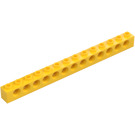 LEGO Geel Steen 1 x 14 met Gaten (32018)