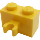LEGO Jaune Brique 1 x 2 avec Verticale Agrafe (Ouvrir le clip 'O') (42925 / 95820)