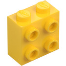 LEGO Geel Steen 1 x 2 x 1.6 met Noppen aan Eén Kant (1939 / 22885)