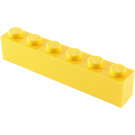 LEGO Geel Steen 1 x 6 (3009 / 30611)