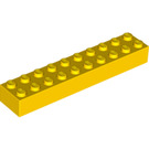 LEGO Geel Steen 2 x 10 (3006 / 92538)