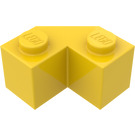 LEGO Amarillo Ladrillo 2 x 2 Facet (87620)