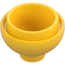 LEGO Yellow Brick 2 x 2 Round Dome Inverted (15395)