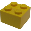 LEGO Yellow Brick 2 x 2 without Cross Supports (3003)