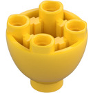 LEGO Geel Steen 2 x 2 x 1.3 Rond Omgekeerd Dome (24947)