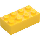 LEGO Żółty Cegła 2 x 4 (3001 / 72841)