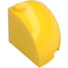 LEGO Yellow Brick 3 x 3 x 2 Round Quarter (88293)