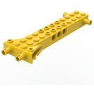 LEGO Gelb Backstein 4 x 12 mit 4 Pins und Technic Löcher (30621)